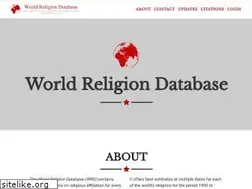 Sites similar to worldreligiondatabase.org