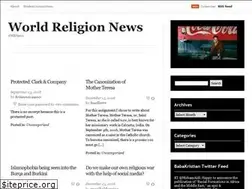 Sites similar to worldreligionnews.wordpress.com