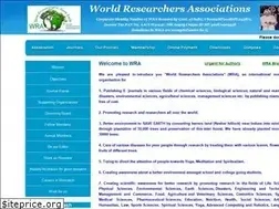 Sites similar to worldresearchersassociations.com