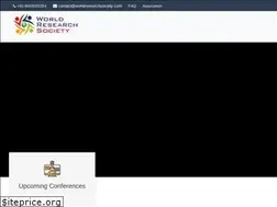Sites similar to worldresearchsociety.com