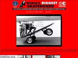 Sites similar to worldsbiggestskateboard.com