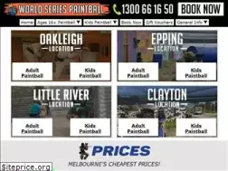 Sites similar to worldseriespaintball.com.au