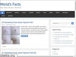 Sites similar to worldsfacts.com