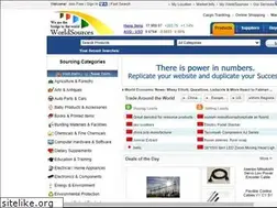 Sites similar to worldsources.com
