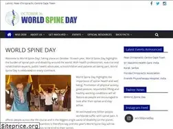 Sites similar to worldspineday.org