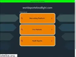 Sites similar to worldsportsfoodfight.com