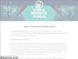 Sites similar to worldsportsforum.com