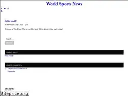 Sites similar to worldsportsnews.net