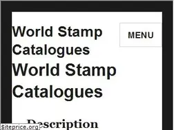 Sites similar to worldstampcatalogues.com