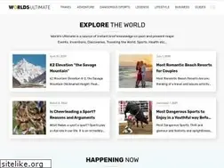 Sites similar to worldsultimate.net