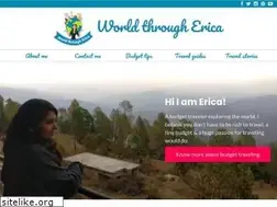 Sites similar to worldthrougherica.com