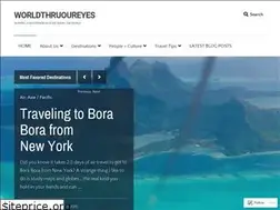 Sites similar to worldthruoureyes.com