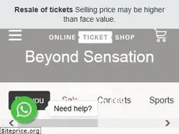 Sites similar to worldticketshop.com