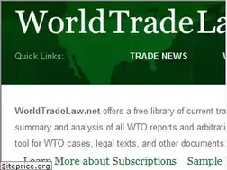 Sites similar to worldtradelaw.net