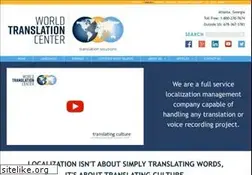 Sites similar to worldtranslationcenter.com