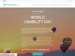 Sites similar to worldusabilityday.org