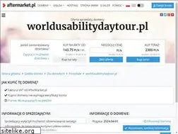 Sites similar to worldusabilitydaytour.pl