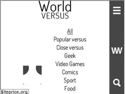 Sites similar to worldversus.com