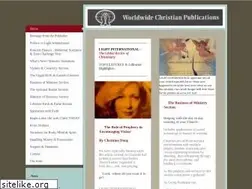 Sites similar to worldwidechristianpublications.com