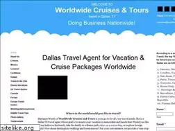Sites similar to worldwidecruisesandtoursdallas.com