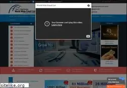 Sites similar to worldwideemaillist.com
