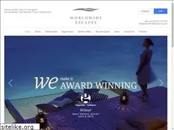 Sites similar to worldwideescapes.co.uk