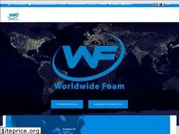 Sites similar to worldwidefoam.com