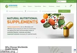 Sites similar to worldwidehealthcenter.net