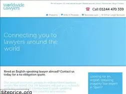 Sites similar to worldwidelawyers.co.uk