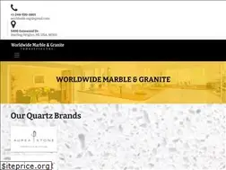 Sites similar to worldwidemarbleandgranite.com