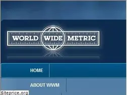 Sites similar to worldwidemetric.com