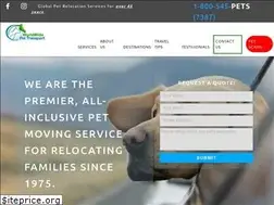 Sites similar to worldwidepettransport.com