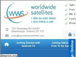 Sites similar to worldwidesatellites.com