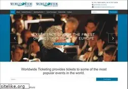 Sites similar to worldwideticketing.com