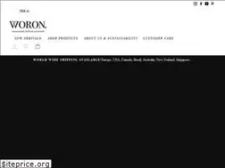 Sites similar to woronstore.com