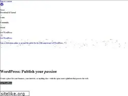 Sites similar to worpress.org