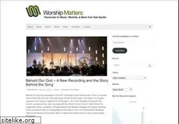 Sites similar to worshipmatters.com