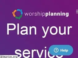 Sites similar to worshipplanning.com