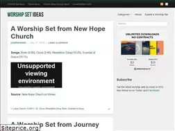 Sites similar to worshipsetideas.com