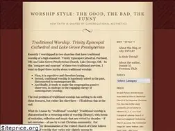 Sites similar to worshipstyle.wordpress.com