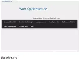 Sites similar to wort-spielereien.de