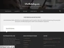 Sites similar to wortbedeutung.com