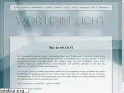 Sites similar to worte-im-licht.de