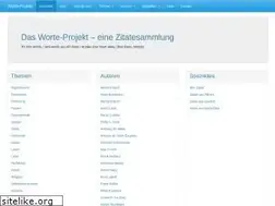 Sites similar to worte-projekt.de