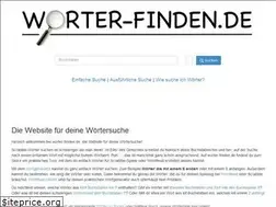 Sites similar to worter-finden.de