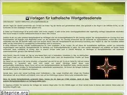 Sites similar to wortgottesdienste.de