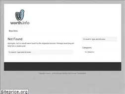 Sites similar to worth.info