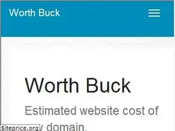 Sites similar to worthbuck.com