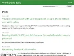 Sites similar to worthdoingbadly.com