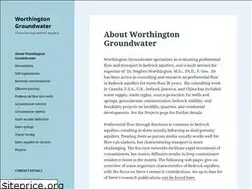 Sites similar to worthingtongroundwater.com
